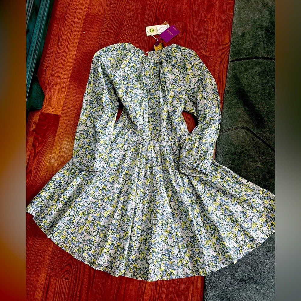 Jcrew liberty fabric dress NWT  xs